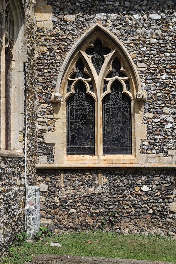 St Nicholas Church, Ashill, Norfolk, Low Side Window