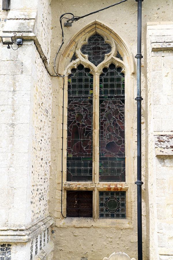 St Andrew's Church barningham norfolk, low side window