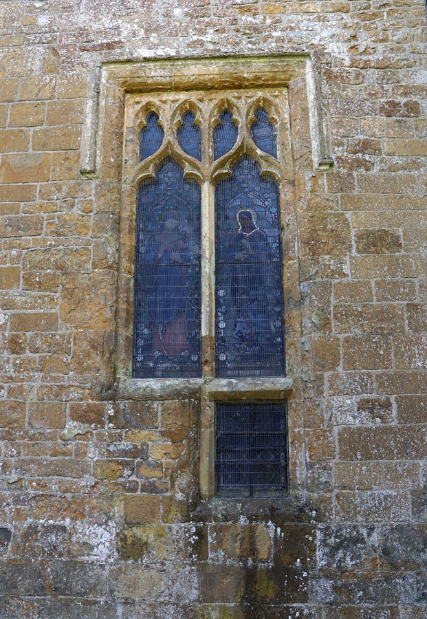 St Mary Magdalene, Wardington, Oxfordshire. Low Side Window