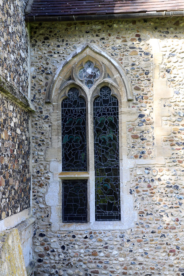 All Saints Hawstead Suffolk Low Side Window