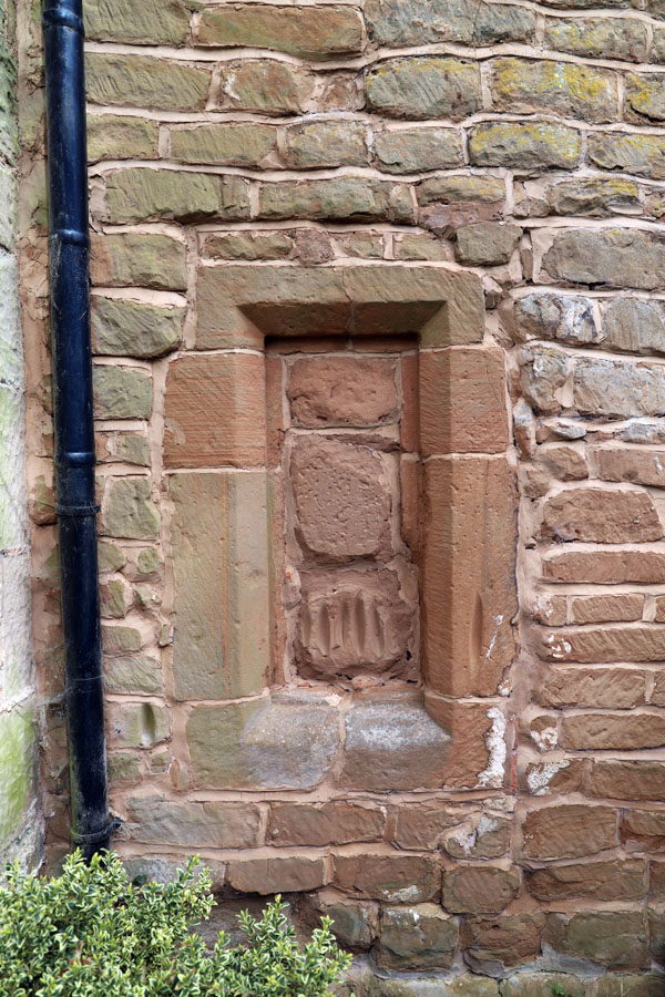 Assumption of Our Lady, Ashow, Warwickshire. Low Side Window