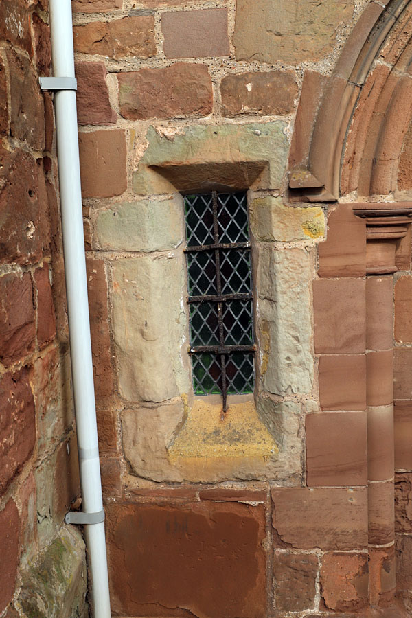 St John the Baptist, Baginton, Warwickshire. Low Side Window