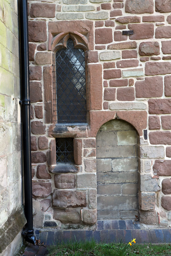 St Mary Magdalene, Lillington, Warwickshire, Low Side Window