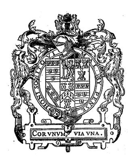 Arms of William Cecil, 1st Baron Burghley