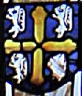 Coat of arms of the monastery of St Cuthbert, Durham