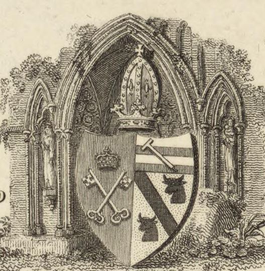Arms of Robert Holgate Archbishop of York